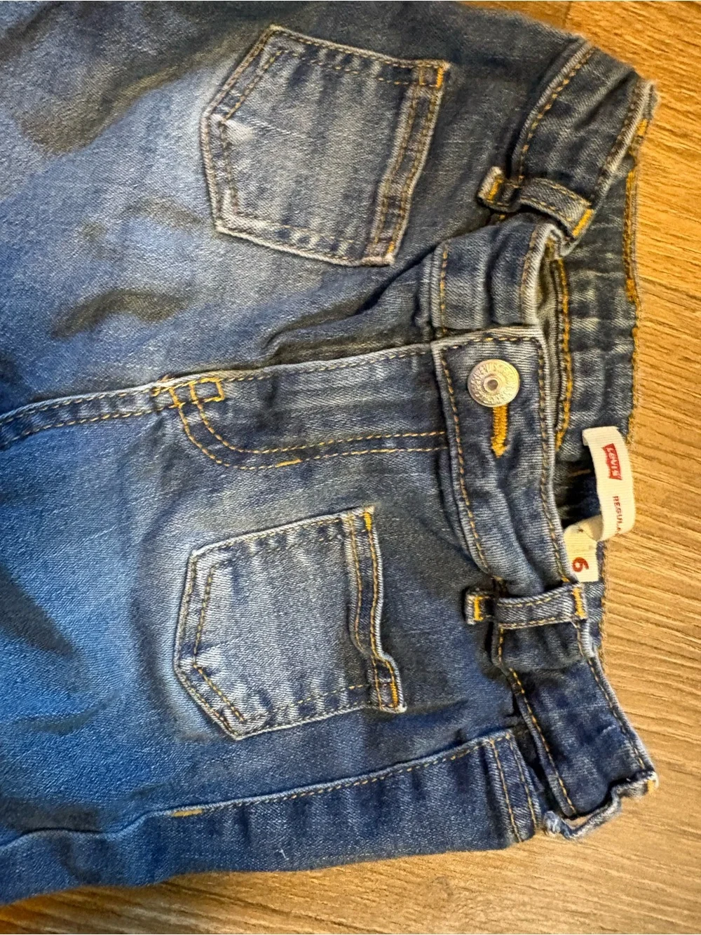 Levi's Girls' Blue Flare Jeans